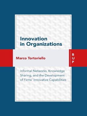 cover image of Innovation in Organizations